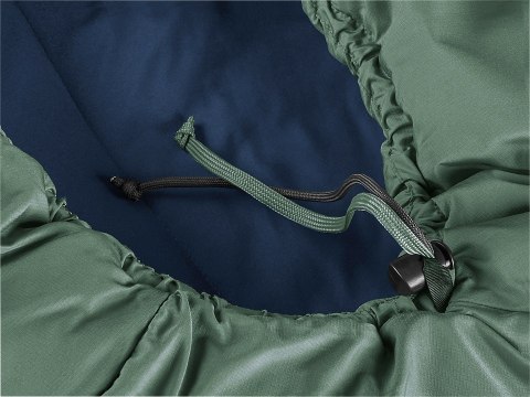 Deuter Orbit EL +5C/41F Dorosły Śpiwór typu mumia Tkanina, Polietylenosulfon (PES), Ripstop Zielony