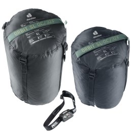 Deuter Orbit SL 0C/32F Dorosły Śpiwór typu mumia Tkanina, Polietylenosulfon (PES), Ripstop Zielony