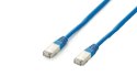Equip 605638 kabel sieciowy Niebieski 15 m Cat6a S/FTP (S-STP)