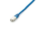 Equip 605638 kabel sieciowy Niebieski 15 m Cat6a S/FTP (S-STP)