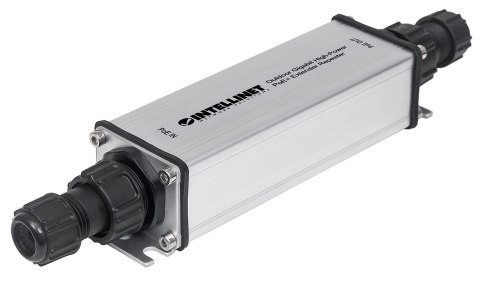 GIGABITOWY EXTENDER SYGNAŁU POE/POE+ 1-PORTOWY ZEWNĘTRZNY