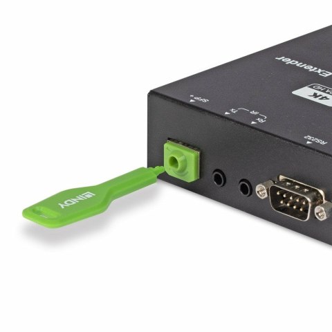LINDY SFP Port SchlĂ¶sser grĂĽn, 20 StĂĽck