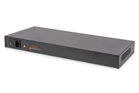24 Port L2 Managed Gigabit Ethernet Switch with PoE Injector, 2 SFP Upload