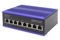 ASSMANN Electronic DN-651121 przełącznik sieciowy Gigabit Ethernet (10/100/1000) Obsługa PoE Czarny, Niebieski