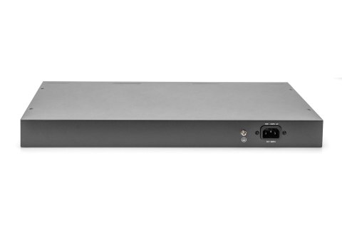 Digitus Przełącznik Gigabit Ethernet Layer 2, 24-portowy, 2x RJ45/SFP-Combo + 2 x porty SFP Uplink