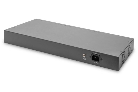Digitus Przełącznik Gigabit Ethernet Layer 2, 24-portowy, 2x RJ45/SFP-Combo + 2 x porty SFP Uplink