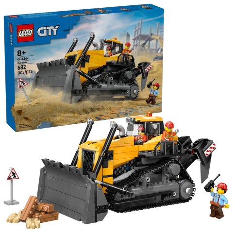 LEGO CITY 60466 Żółty buldożer
