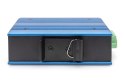 Przemysłowy switch 4x 1000Base-TX PoE 120W + 1x 1000Base-FX (bez modułu) DIN rozszerzony zakres temp