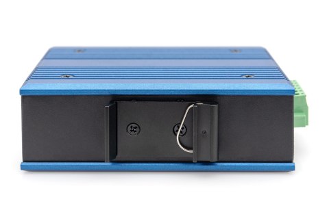 Przemysłowy switch 4x 1000Base-TX PoE 120W + 1x 1000Base-FX (bez modułu) DIN rozszerzony zakres temp