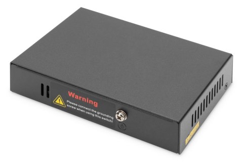 Digitus 4-portowy Gigabit 4PPoE Przedłużacz/Extender, 802.3at, 60 W