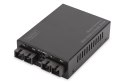 Digitus Konwerter medialny SC/SC Fast Ethernet wielomodowy/ jednomodowy