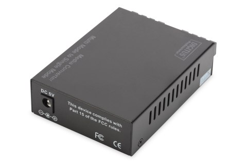 Digitus Konwerter medialny SC/SC Fast Ethernet wielomodowy/ jednomodowy