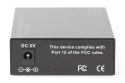 Digitus Konwerter medialny SC/SC Fast Ethernet wielomodowy/ jednomodowy