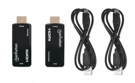 MANHATTAN kompakter 1080p HDMI over Ethernet Extender Kit