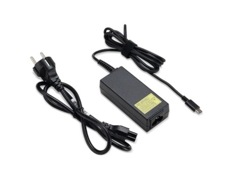 Acer GP.ADT11.00C adapter zasilający/ inwentor Wewnętrzna 65 W Czarny