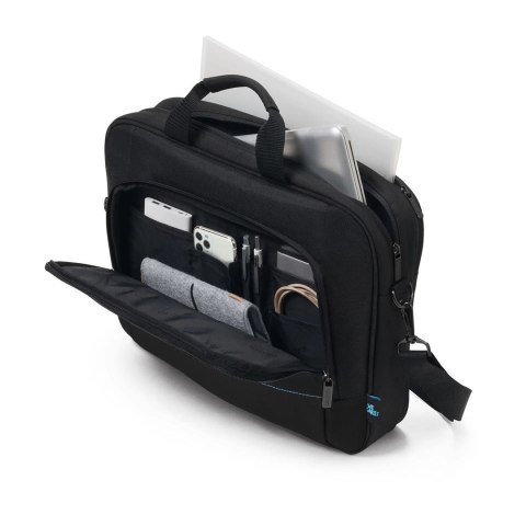 DICOTA D3250803 torba na laptop 35,6 cm (14") Aktówka Czarny