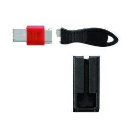Kensington Blokada portu USB z osłoną bezpieczeństwa, kwadratowa