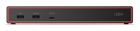 Lenovo ThinkPad USB4 Dock 5000 Przewodowa Thunderbolt 4 Czarny