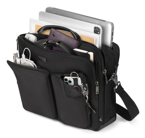 DICOTA D3250801 torba na laptop 35,6 cm (14") Aktówka Czarny