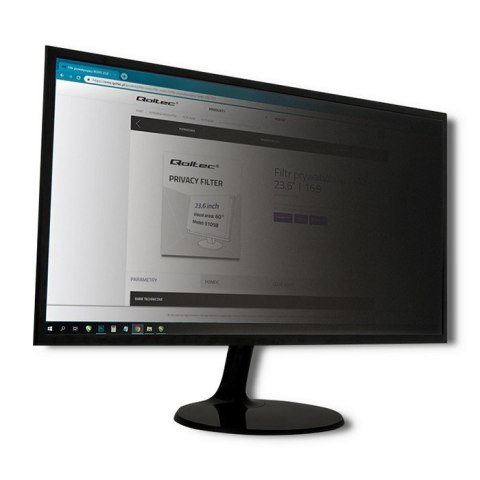 Qoltec 51054 filtr do ekranu 48,3 cm (19") Laptop