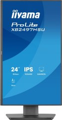 Iiyama ProLite XB2497HSU-B1 monitor komputerowy 60,5 cm (23.8") 1920 x 1080 px Full HD LED Czarny
