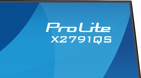 Iiyama ProLite X2791QS-B1 monitor komputerowy 68,6 cm (27") 2560 x 1440 px Quad HD LED Czarny