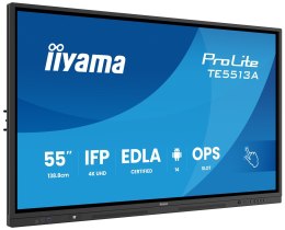 Iiyama TE5513A-B2AG signage display Interaktywny płaski panel 138,7 cm (54.6