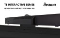 Iiyama TE5513A-B2AG signage display Interaktywny płaski panel 138,7 cm (54.6") Wi-Fi 500 cd/m2 4K Ultra HD Czarny Ekran dotykowy