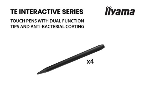 Iiyama TE5513A-B2AG signage display Interaktywny płaski panel 138,7 cm (54.6") Wi-Fi 500 cd/m2 4K Ultra HD Czarny Ekran dotykowy