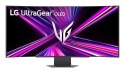 LG 45GX900A-B monitor komputerowy 113 cm (44.5") 3440 x 1440 px Wide Quad HD OLED Czarny