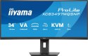 Monitor iiyama XCB3497WQSNP-B1 34" - Płaski ekran - 86,4 cm