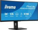 Monitor iiyama XCB3497WQSNP-B1 34" - Płaski ekran - 86,4 cm