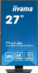 Monitor 27" LED iiyama ProLite XUB2792UHSU-B6 4K Ultra HD Czarny