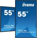 Wyświetlacz iiyama 55" profesjonalny Digital Signage 4K UHD z zaaw. opcjami ster. i łącz.