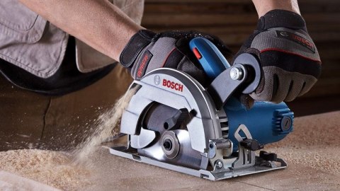 Bosch GKS 600 16,5 cm Czarny, Niebieski 5200 RPM 1200 W