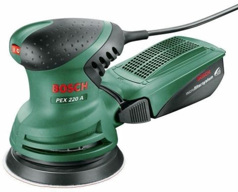 Bosch PEX 220 A Szlifierka orbitalna 24000 OPM Czarny, Zielony
