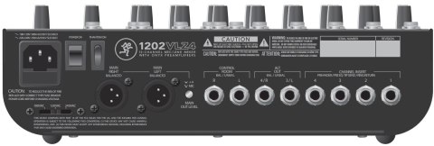 Mackie 1202VLZ4 mikser audio 12 kan. 20 - 20000 Hz