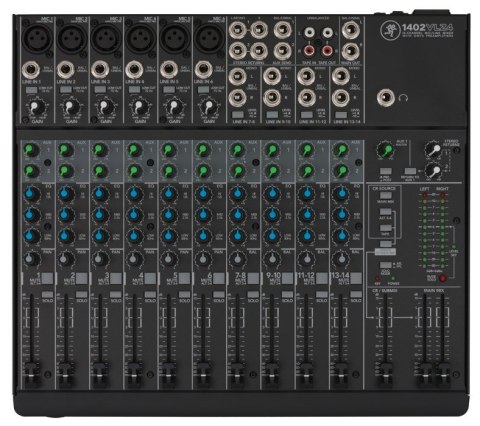 Mackie 1402VLZ4 14 kan. 20 - 50000 Hz Czarny