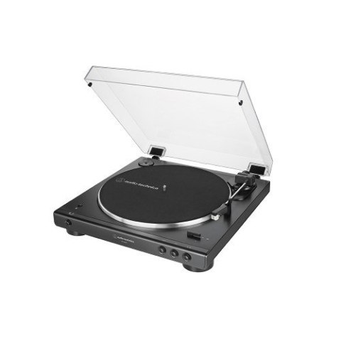 Gramofon Audio-Technica AT-LP60XBT automatyczny z napędem pasowym Czarny