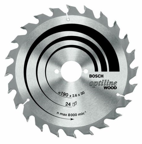 Bosch 2 608 640 729 ostrze do piły tarczowej 25 cm 1 szt.