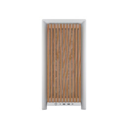 Corsair FRAME 4000D WOOD RS Midi Tower Drewno, Biały