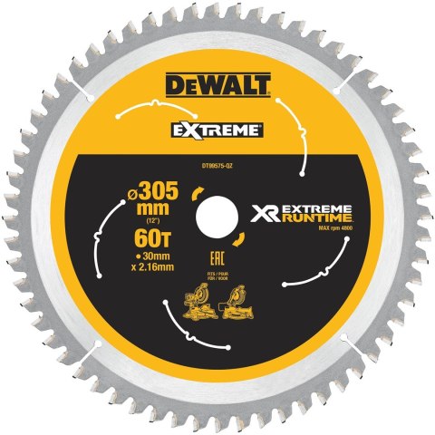 Tarcza xtreme runtime 305mm x 30mm 60t - csb