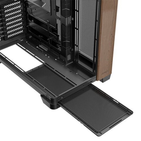 Antec C8 Curve Wood Full Tower Czarny, Przezroczysty, Drewno