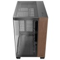 Antec C8 Curve Wood Full Tower Czarny, Przezroczysty, Drewno