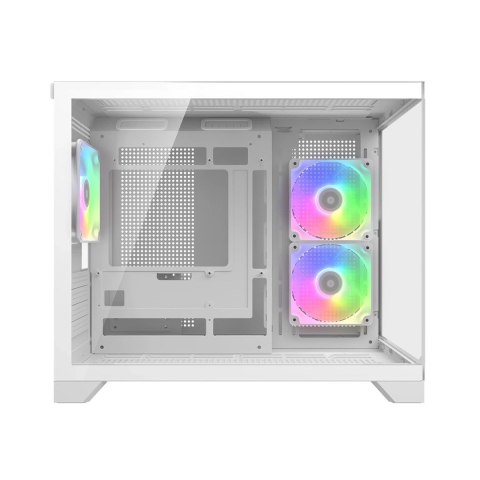 COUGAR CGR-2QA6W-RGB Mini Tower Biały