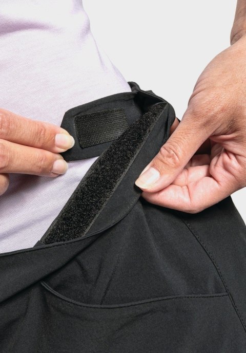 Spodenki rowerowe damskie Schoffel Shorts Danube - black rozmiar: S