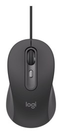Logitech 920-013343 klawiatura Dołączona myszka Dom/Biuro USB QWERTZ Niemiecki Grafitowy
