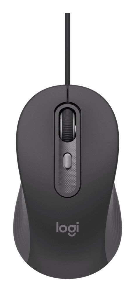 Logitech 920-013343 klawiatura Dołączona myszka Dom/Biuro USB QWERTZ Niemiecki Grafitowy
