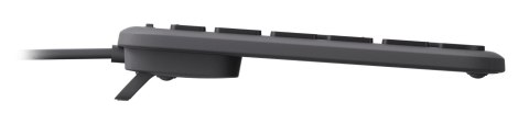 Logitech Signature Slim Wired K620 For Business klawiatura Uniwersalne USB QWERTZ Niemiecki Grafitowy