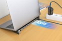 Manhattan 190398 stacja dokująca Przewodowa USB 3.2 Gen 1 (3.1 Gen 1) Type-C Szary
